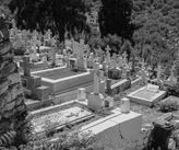 Meget gammel kirkegård