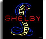 Shelby Cobra neonskilt